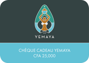 Chèque cadeau YEMAYA 25.000 F CFA